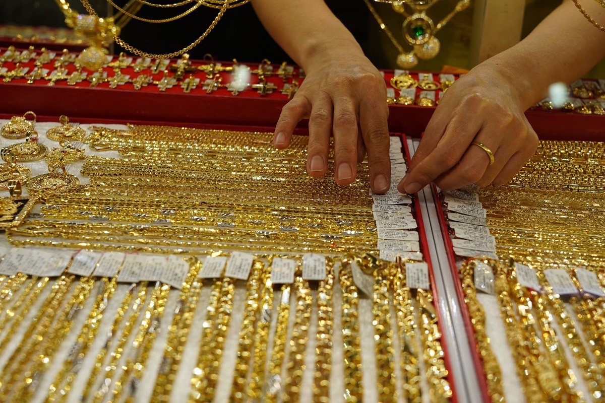 Giá vàng tăng mạnh