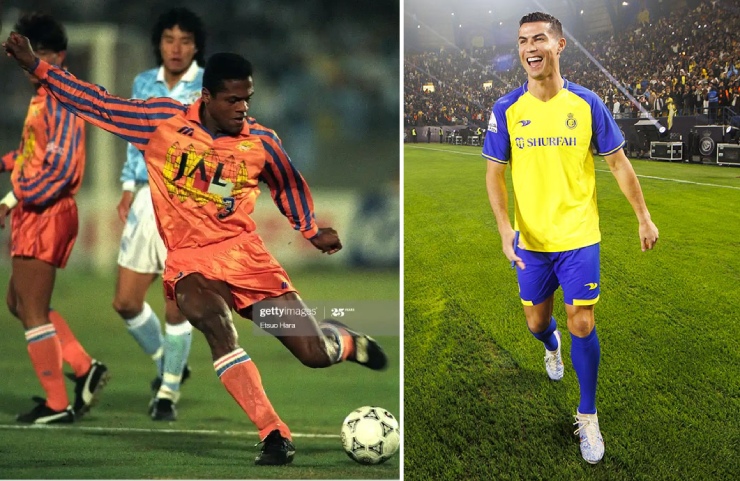 Ronaldao, cựu hậu vệ&nbsp;Shimizu S-Pulse (Nhật Bản) chính là "Ronaldo" đầu tiên thi đấu tại một giải vô địch quốc gia châu Á.