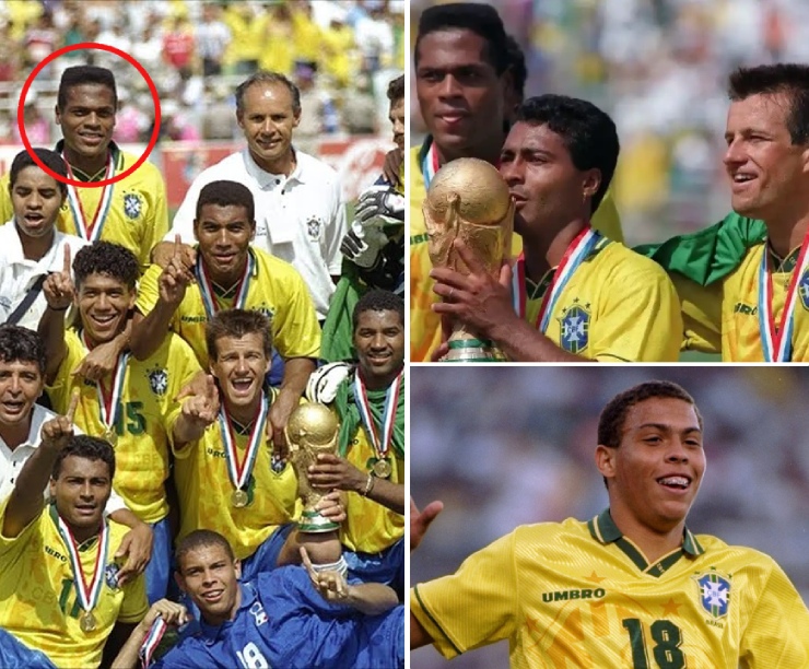 Ronaldo "lớn" (Ronaldao) lẫn Ronaldo "bé" (Rô béo) không thi đấu phút nào trong hành trình vô địch World Cup 1994 của ĐT Brazil