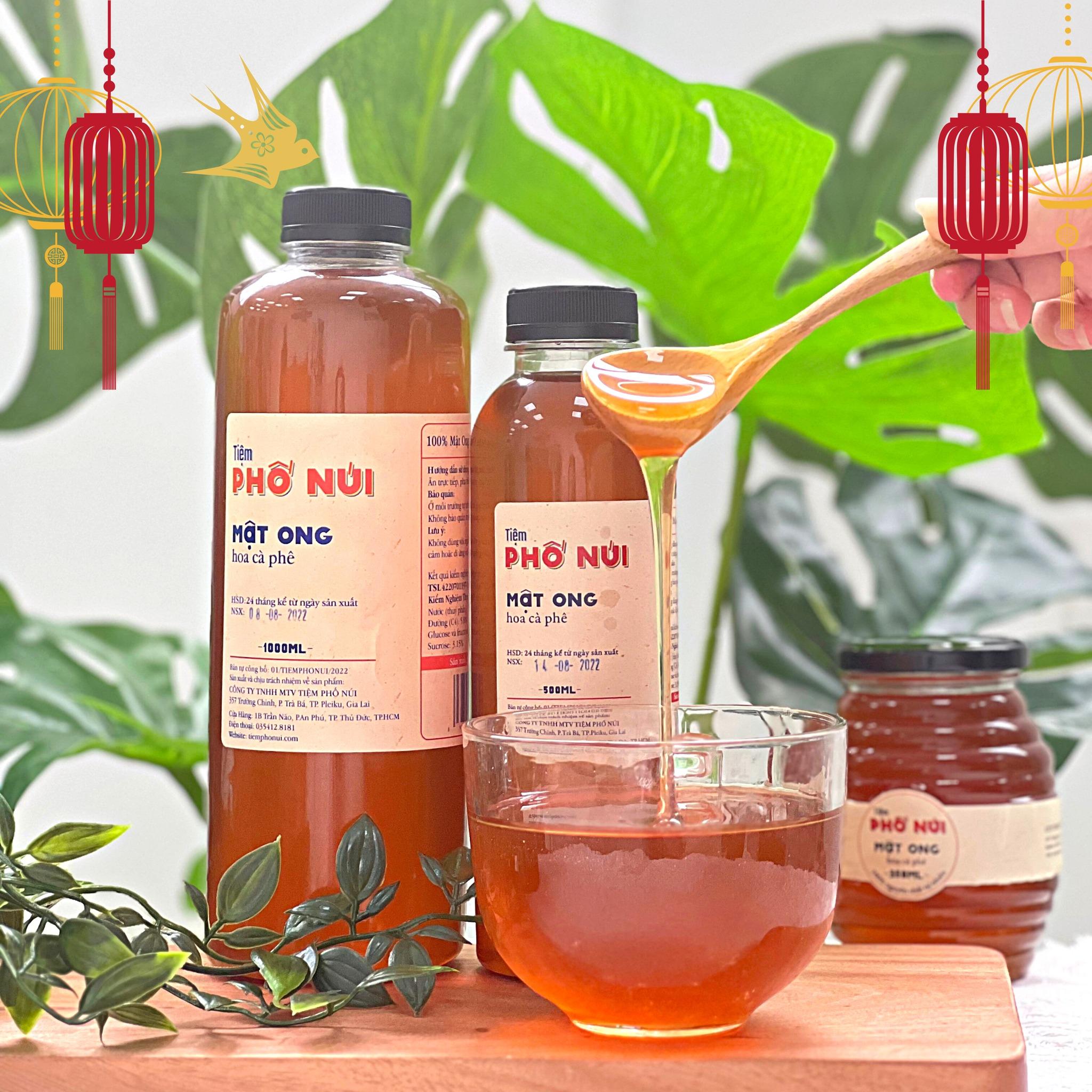 Mật ong Tiệm Phố Núi - quà biếu Tết hoàn hảo