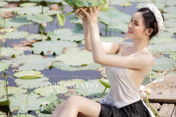 Làm đẹp - "Tiên nữ Đắk Nia" từng đi làm thêm ở chợ Bến Thành: Mặt đẹp, dáng xinh như búp bê