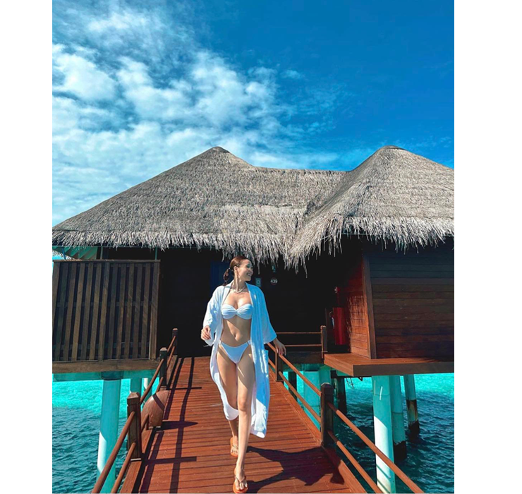 Nhưng không thể phủ nhận, Ninh Dương Lan Ngọc không ít lần gây được ấn tượng với khán giả nhờ khéo mặc tôn dáng.
