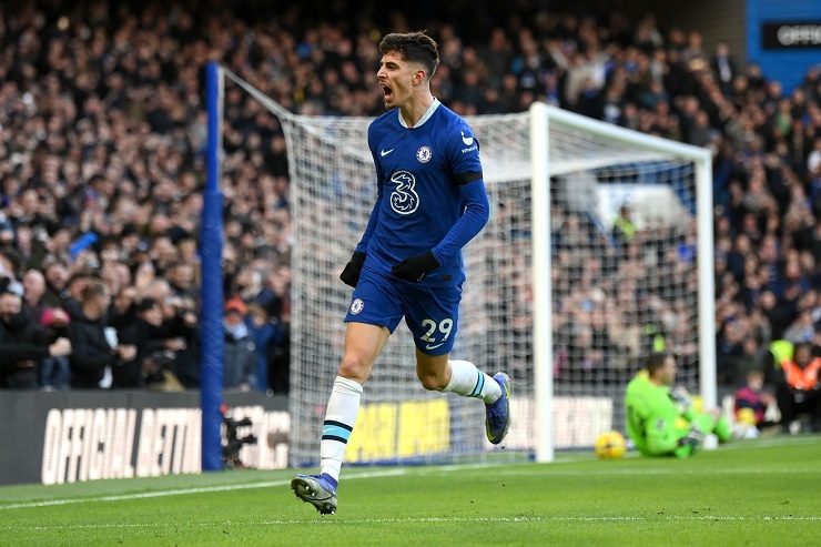 Havertz ghi bàn duy nhất giúp Chelsea thắng nhọc