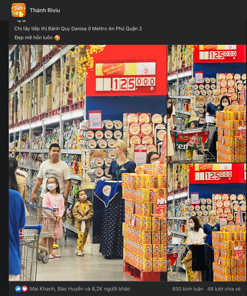 Danisa “phủ sóng" khắp các hệ thống siêu thị, cửa hàng trên toàn quốc trong Tết Quý Mão.