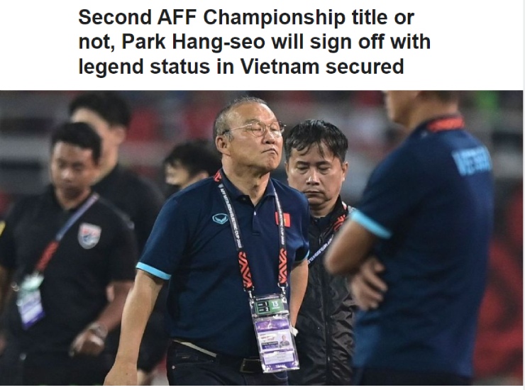 ESPN gọi thầy Park là huyền thoại của bóng đá Việt Nam