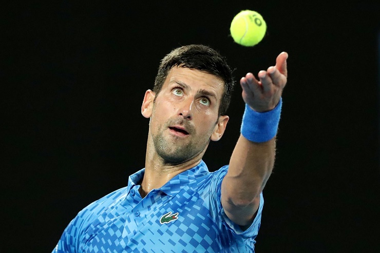 Djokovic tỏ ra quá mạnh so với&nbsp;Baena