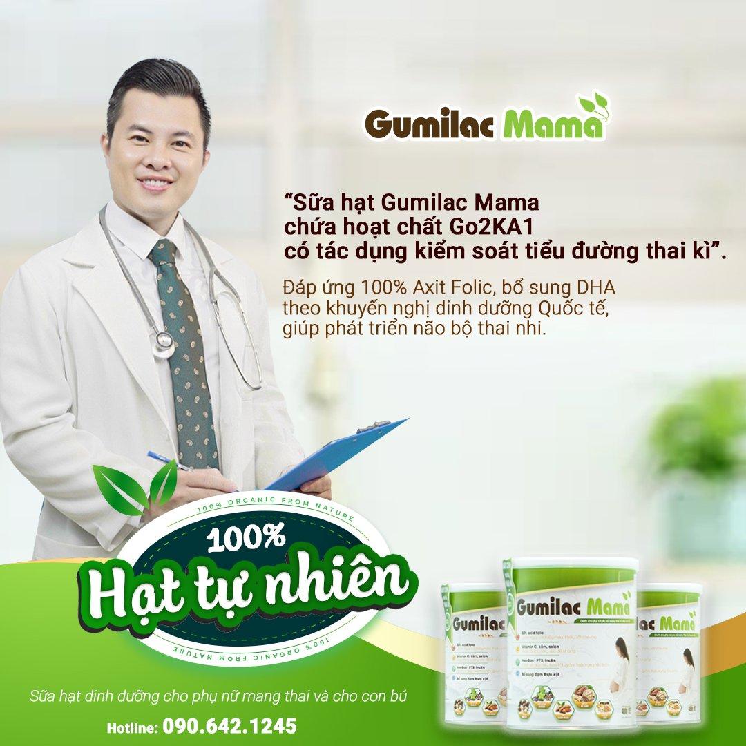 Gumilac Mama - Sữa hạt tiên phong ứng dụng thành công nguyên liệu Go2KA1 tốt cho phụ nữ mang thai - 2