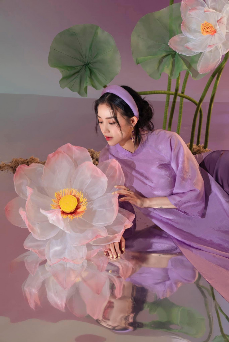 Sao Việt trên đường đua áo dài dịp cận Tết - 4