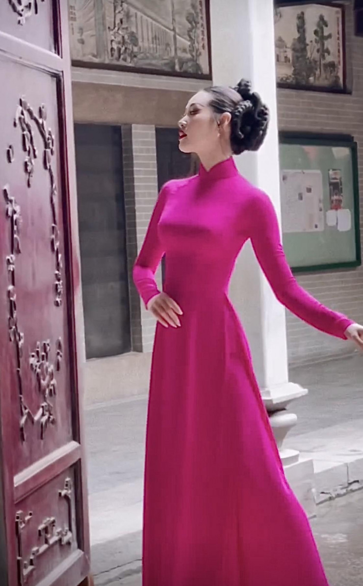 Sao Việt trên đường đua áo dài dịp cận Tết - 6