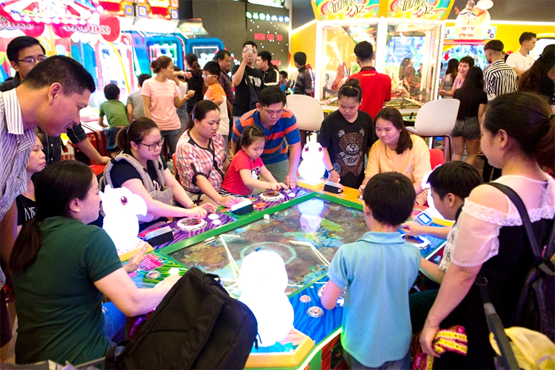 Nhiều trò chơi đặc sắc, mang tính kết nối cao phù hợp cho cả gia đình cùng tham gia