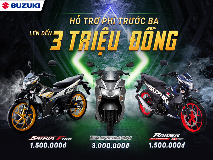 Đón lộc đầu năm, Suzuki tung lì xì lên đến 3 triệu đồng - 1