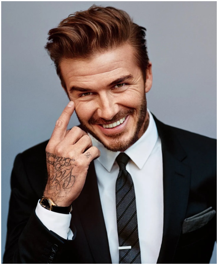David Beckham là hình mẫu được nhiều đàn ông học hỏi phong cách thời trang.