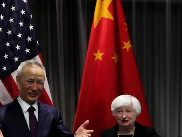 Thế giới - Phó Thủ tướng TQ gặp Bộ trưởng Tài chính Mỹ, thống nhất hợp tác đẩy lùi 'các cơn gió ngược'