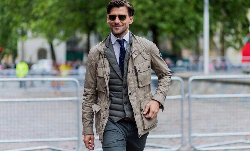 Giúp chàng lên đồ chất chơi với chiếc áo khoác dã chiến - 2