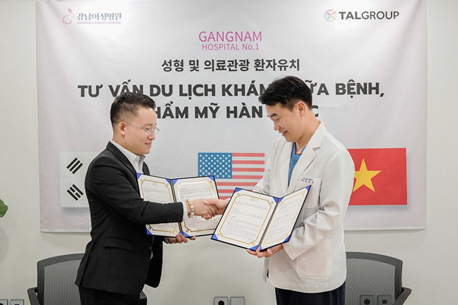 Ký kết hợp tác với Bệnh viện GangNam Women’s Hospital Hàn Quốc