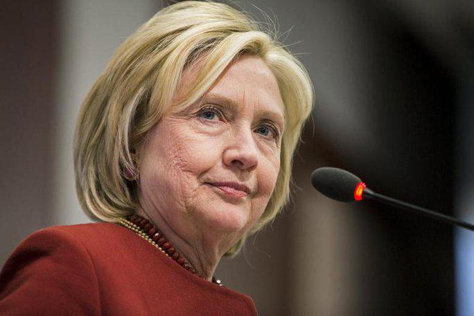 Bà Hillary Clinton bị ông Trump kiện với cáo buộc gian lận bầu cử tổng thống Mỹ 2016. Ảnh: Reuters