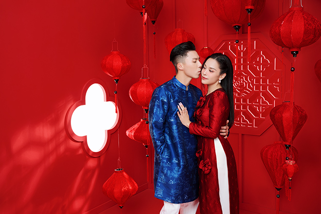 Quốc Nghiệp không buồn khi lui về phía sau hỗ trợ vợ phát triển sự nghiệp