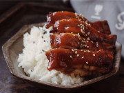 Ẩm thực - Cơm đùi gà sốt Teriyaki kiểu Nhật lạ miệng, trẻ nhỏ đặc biệt thích thú