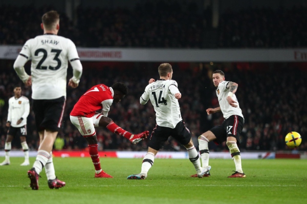 Tường thuật bóng đá Arsenal - MU: Nketiah lập công, Emirates vỡ òa (Hết giờ) - 4