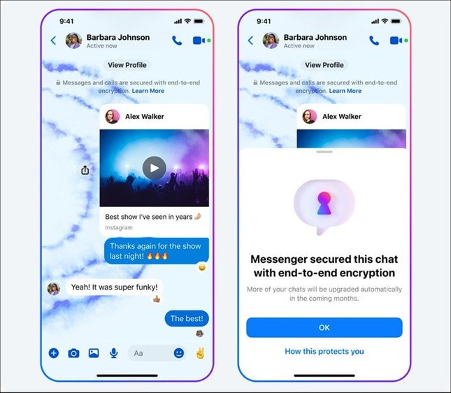 Facebook Messenger vừa cập nhật loạt tính năng mới trong Cuộc trò chuyện bí mật - 2