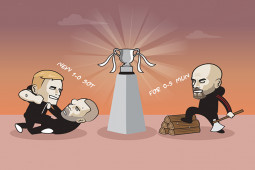 Tranh vui - Ảnh chế: MU thắng dễ lượt đi, đặt một chân vào chung kết League Cup