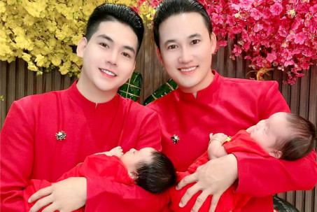 Hà Trí Quang vượt qua “miệng đời”, sống hạnh phúc bên bạn trai và 2 con song sinh