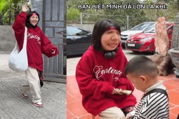 "Thánh nữ nhạc chế" Hậu Hoàng gây sốt với clip "biến hình về quê" hút...