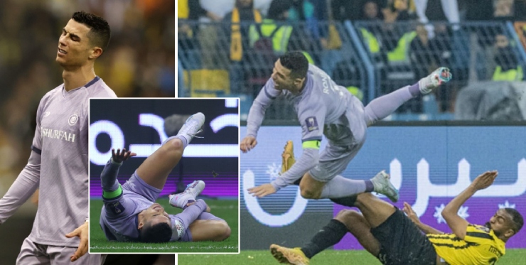 Ronaldo dính chấn thương sau trận thua của Al Nassr ở bán kết siêu cúp Saudi Arabia