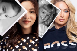 Tú Hảo bắt trend “ngày ấy – bây giờ” cùng Lee Min Ho, Paris Hilton