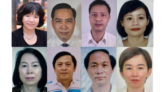 8 người trong vụ AIC đang bỏ trốn bị cơ quan tố tụng truy nã. Ảnh: Bộ Công an