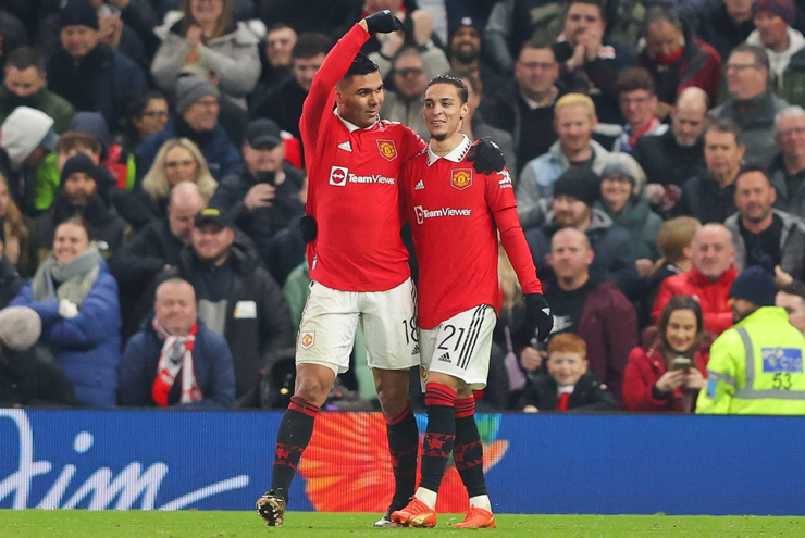 Ten Hag gửi lời khen tới cặp đôi người Brazil Casemiro - Antony