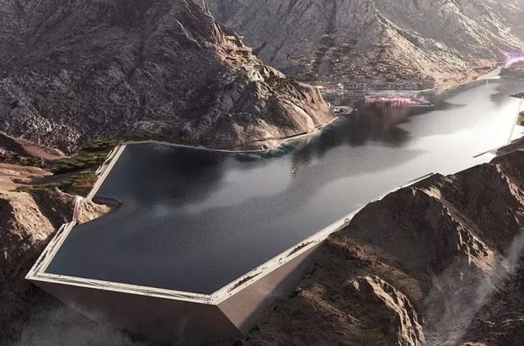 Resort cũng sẽ có một hồ nước nhân tạo cỡ lớn.