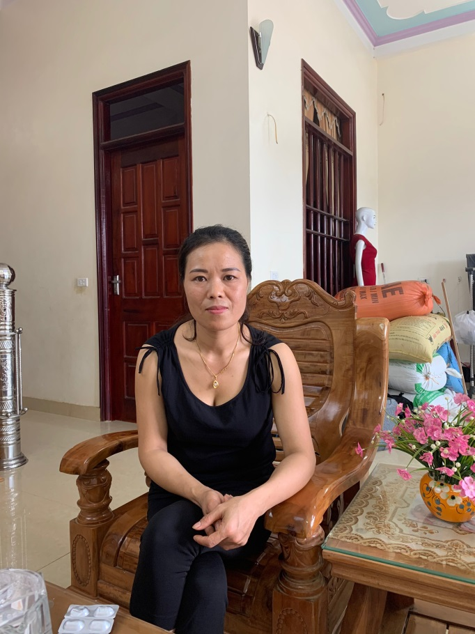 Chị Hiên chia sẻ về quá trình cải thiện u tuyến giáp