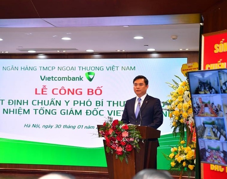 Ông Nguyễn Thanh Tùng được bổ nhiệm làm Tổng giám đốc VCB