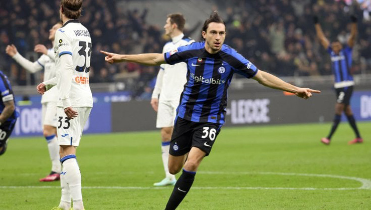 Bàn mở tỷ số đẹp mắt đã đến với "Nerazzurri" từ chân của hậu vệ Matteo Darmian