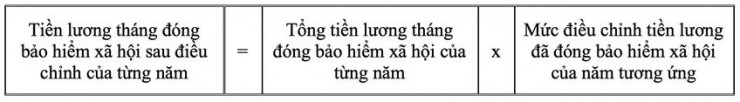 Điều chỉnh tiền lương, thu nhập đã đóng BHXH năm 2023 - 1