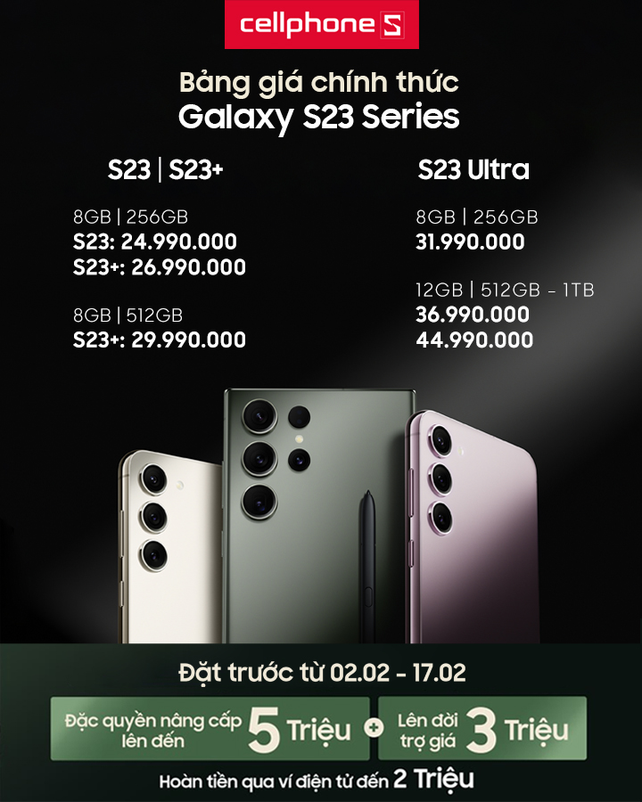Mức giá bù &#34;quá hời&#34; để nâng cấp lên Galaxy S23 series - 1