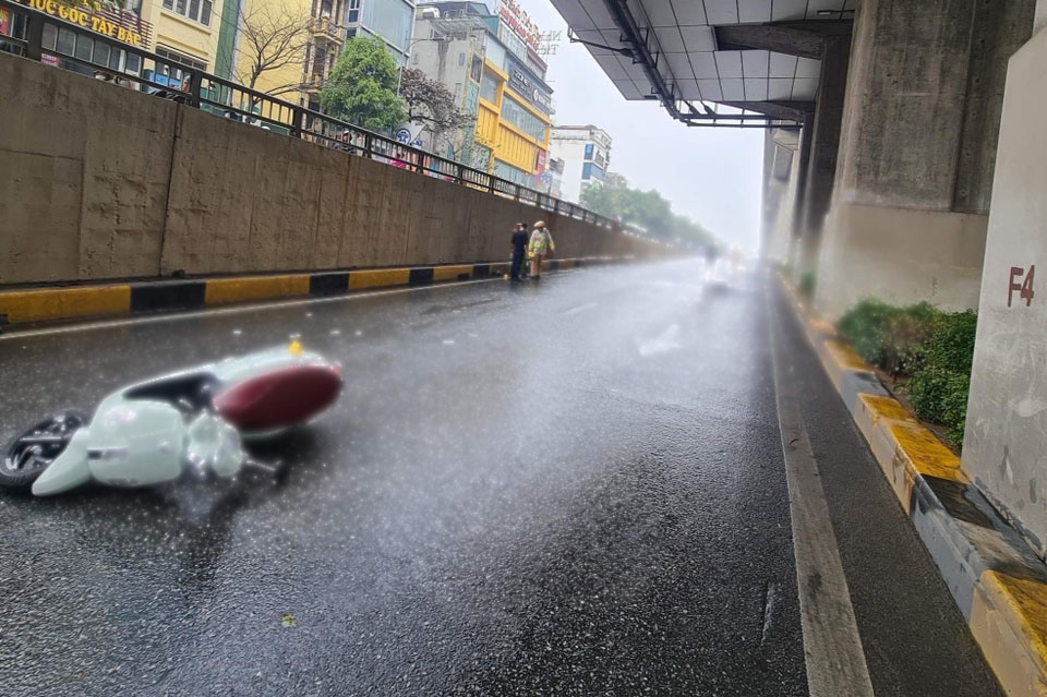 Hiện trường vụ tai nạn