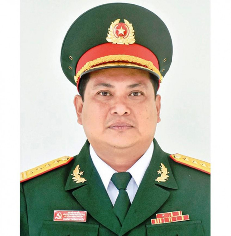 Đại tá Chiêm Thống Nhất được bổ nhiệm làm Phó Tư lệnh kiêm Tham mưu trưởng Quân khu 9. Ảnh: VGP phát