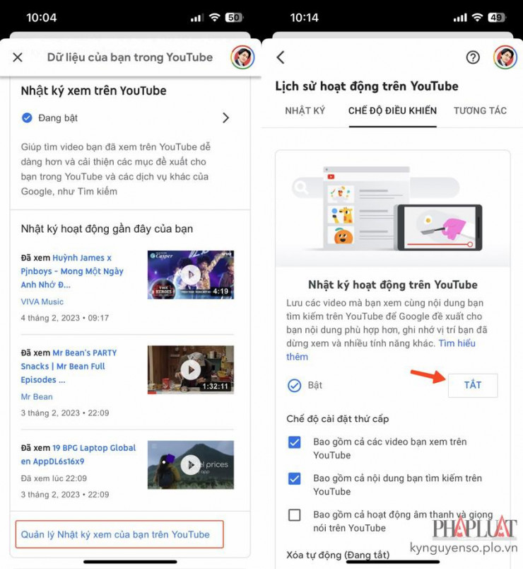 Cách chặn YouTube theo dõi hoạt động của bạn - 2