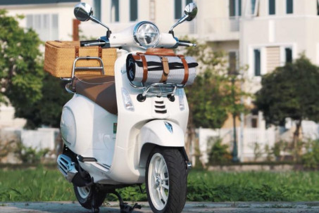 Du xuân trên xe ga "siêu mẫu" với phụ kiện du lịch cực chất của Vespa