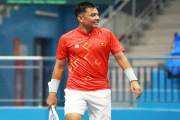 Lý Hoàng Nam thắng trắng tay vợt Indonesia tại play-off nhóm II Davis Cup