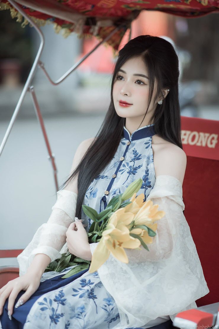 TikToker Quỳnh Alee “đốn tim” dân mạng với nhan sắc đẹp trong veo - 8