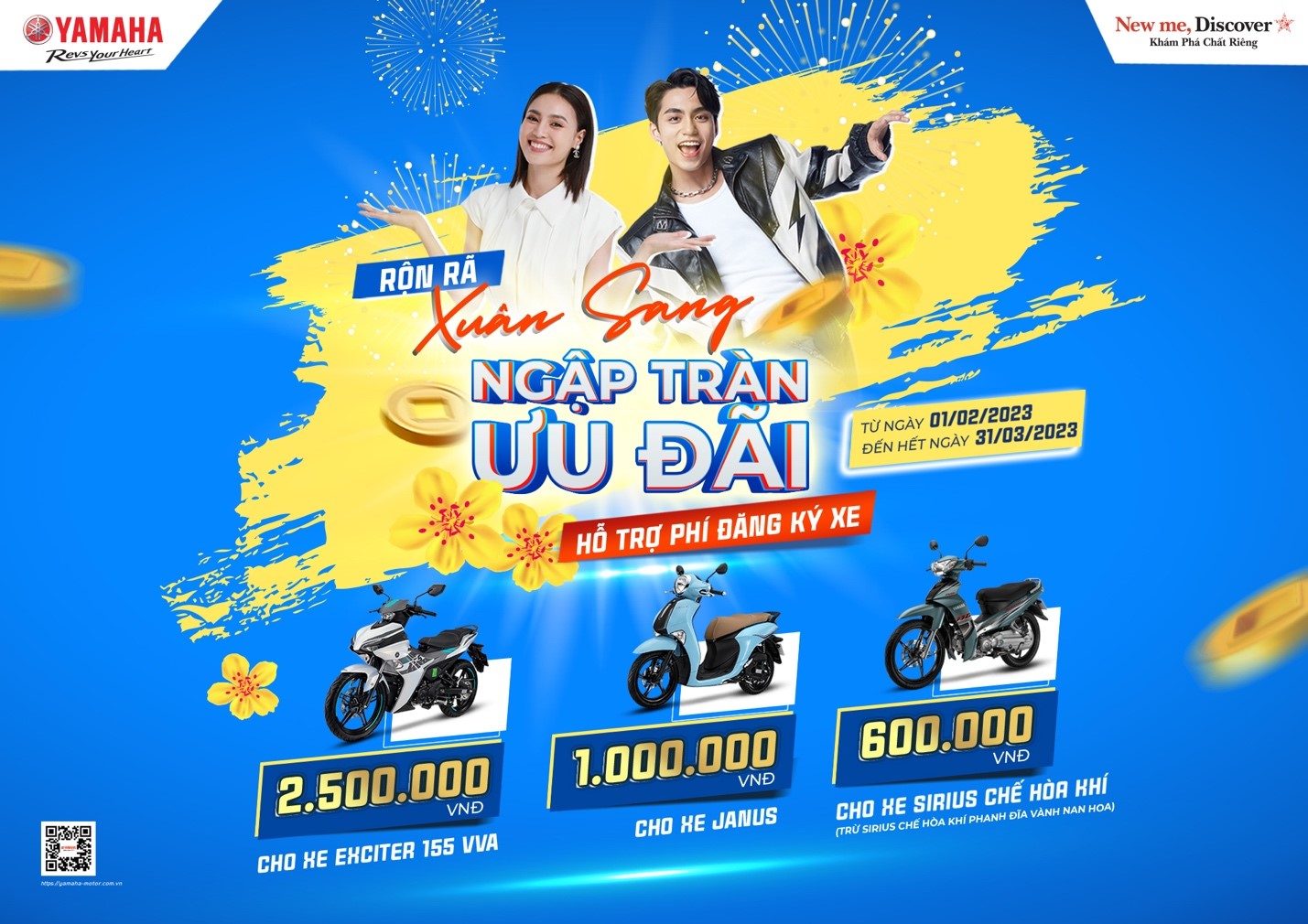 Yamaha lì xì “xịn sò” tặng khách hàng khai Xuân Quý Mão - 1