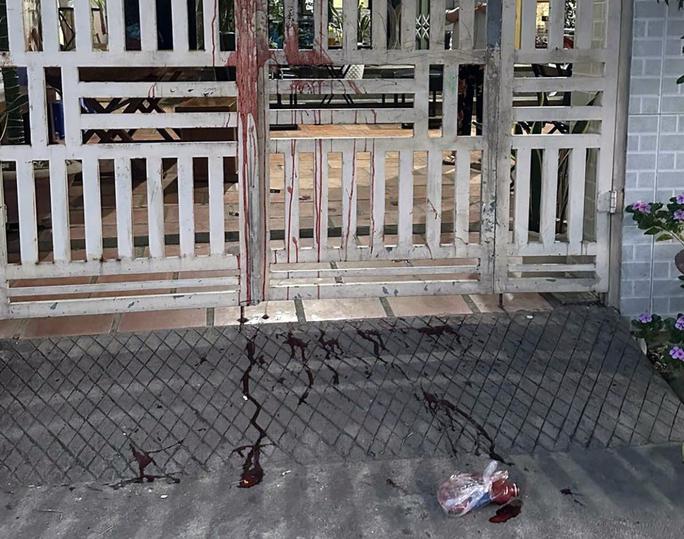 Máu động vật được ném lên nhà cha mẹ chồng của bà T.D