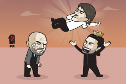 Tranh vui - Ảnh chế: Arsenal "hả hê" khi Man City thua trận