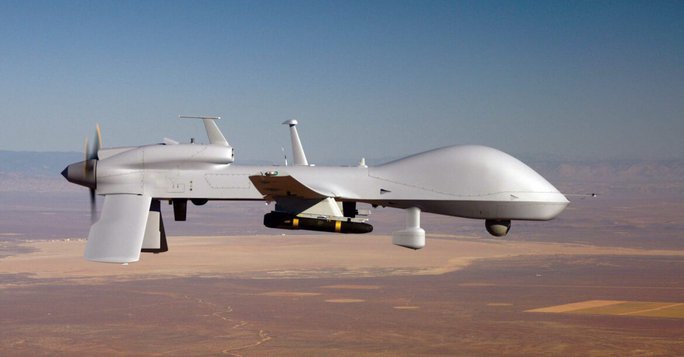 Máy bay không người lái Grey Eagle MQ-1C. Ảnh: Quân đội Mỹ