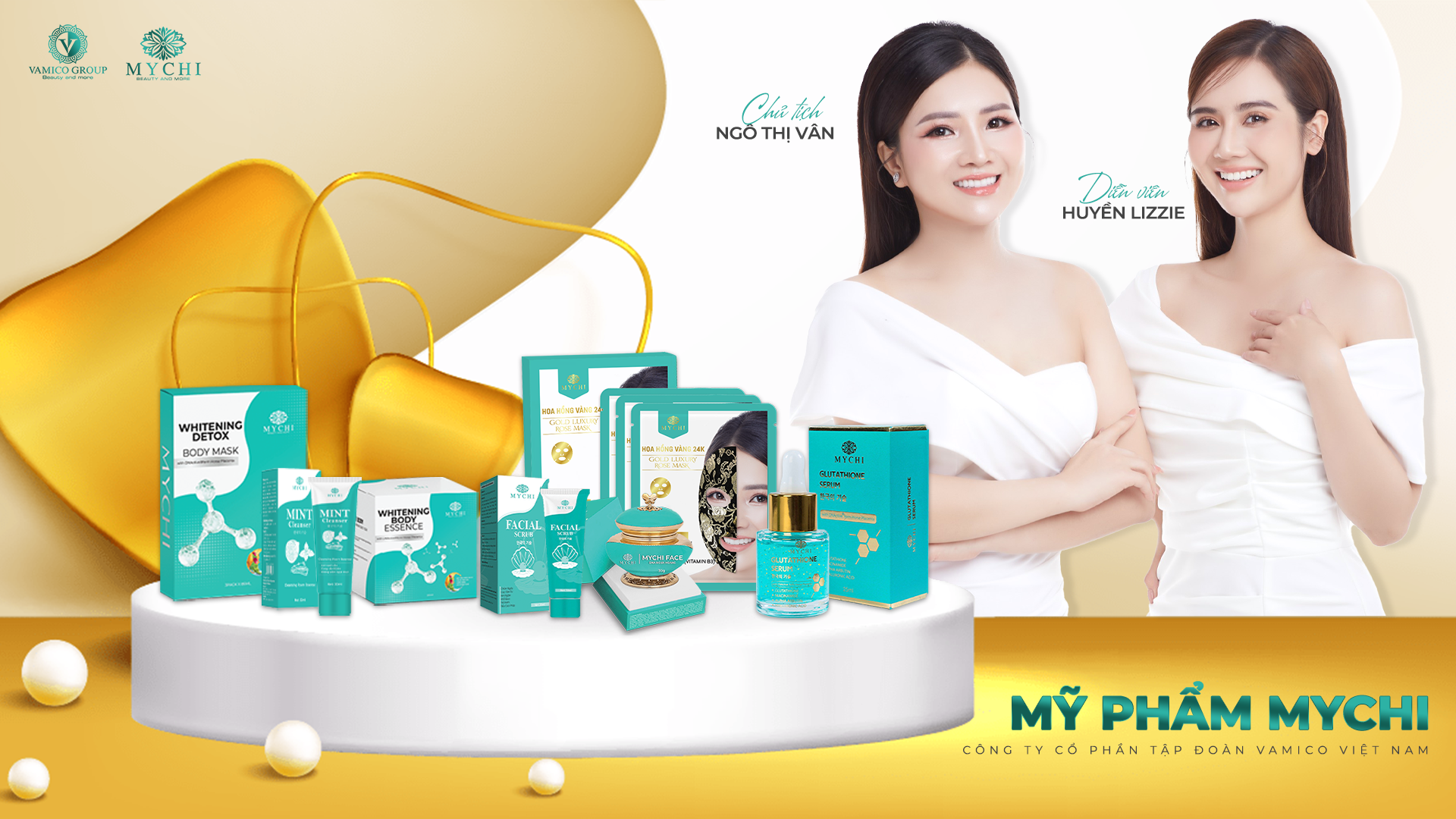 Chủ tịch Ngô Vân và các dòng sản phẩm chăm sóc sắc đẹp của MYCHI