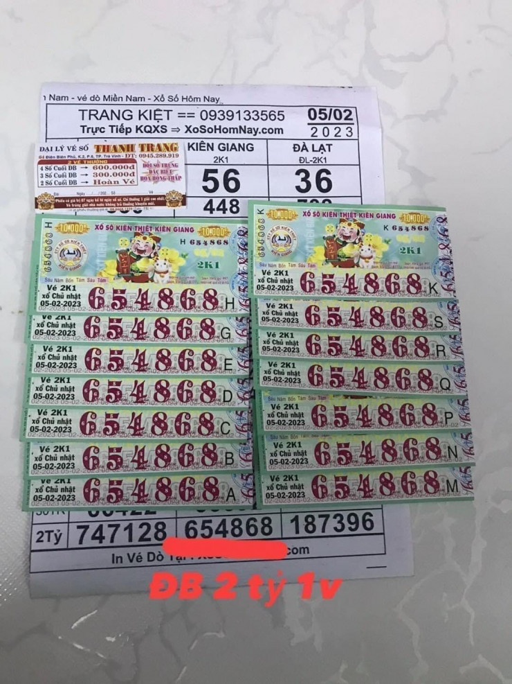 Xôn xao đại lý bán 14 tờ vé số trúng giải đặc biệt 28 tỉ đồng - 2