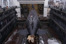 Nga hạ thủy tàu ngầm hiện đại siêu yên tĩnh, trang bị tên lửa Kalibr